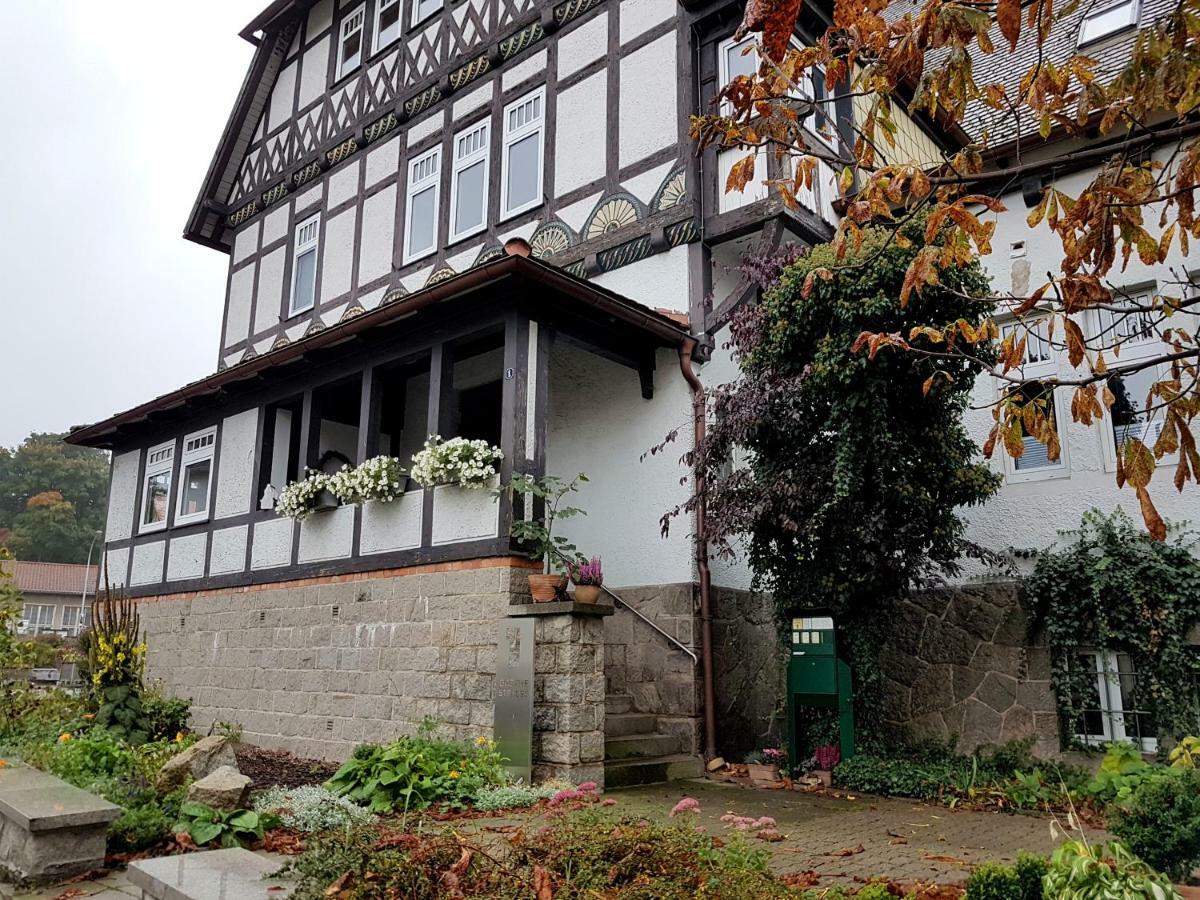 Goethes Liebste Betten - Stilvolle Ferienwohnungen Im Historischen Fachwerkhaus In Wernigerode Eksteriør billede